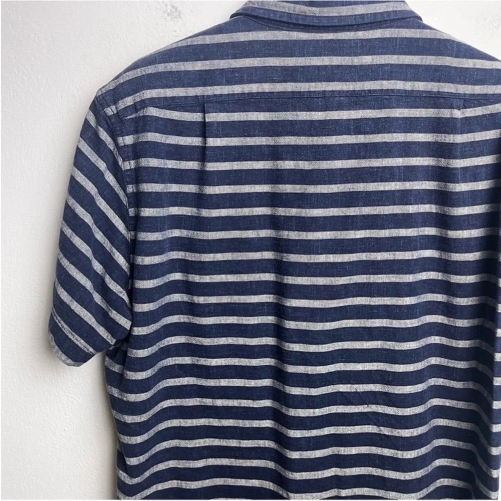 J. CREW Striped Button Down Shirt